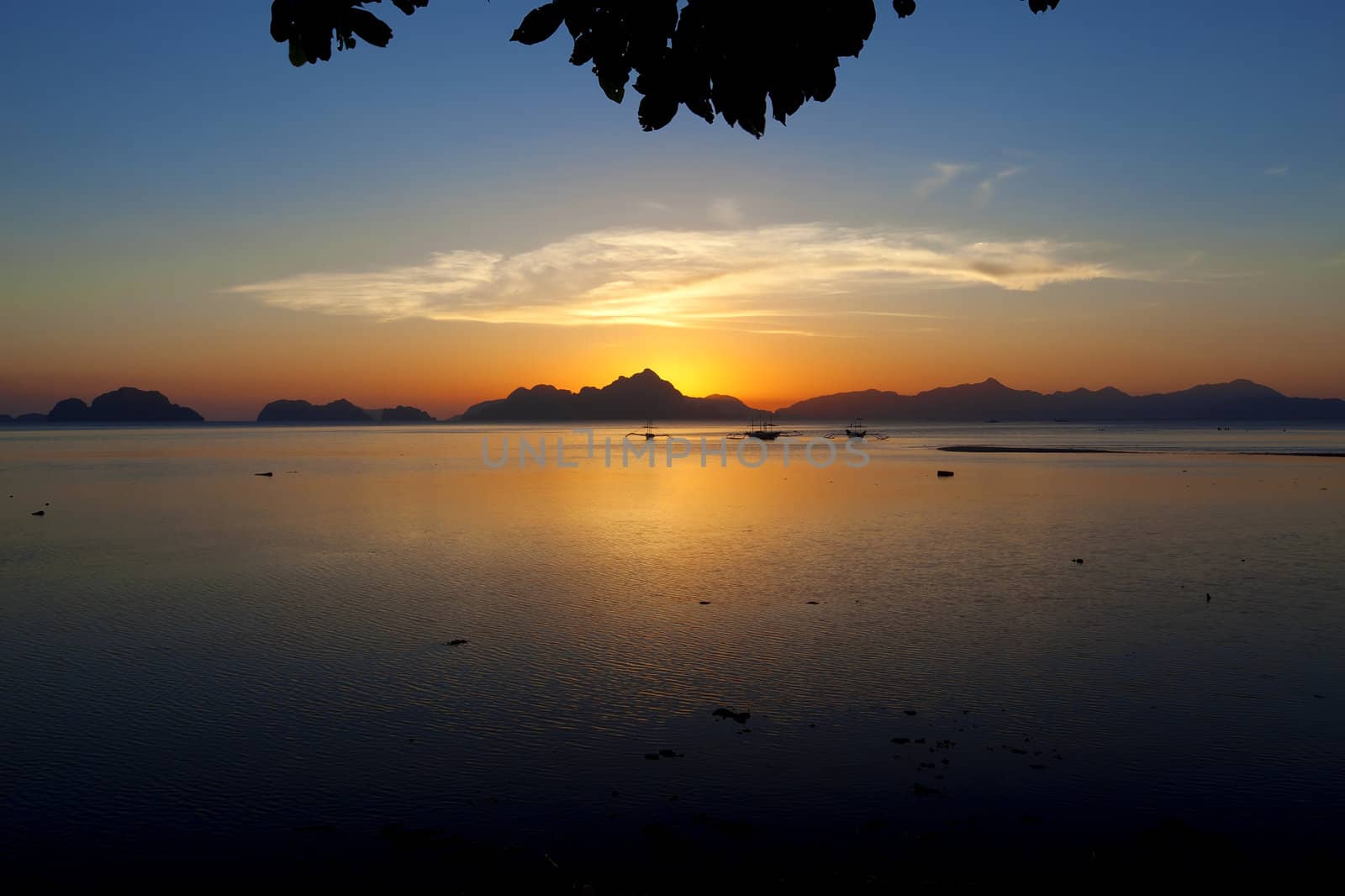 Untouched nature in El Nido, Palawan, Philippines