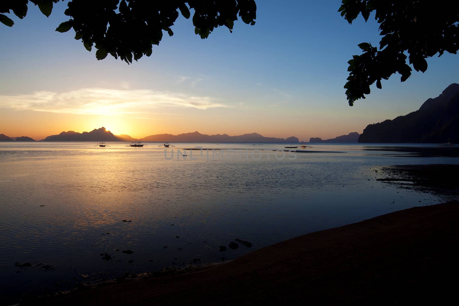 Untouched nature in El Nido, Palawan, Philippines