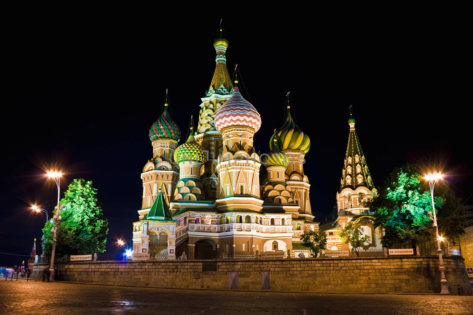 St Basil's Cathedral on Red Square, Moscow, Russia