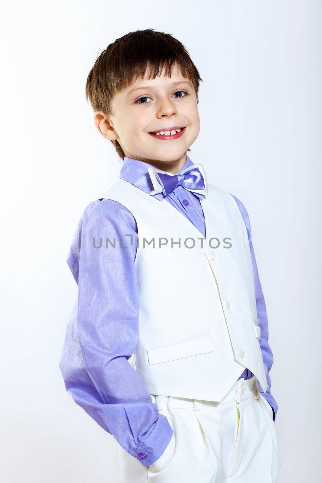 Portrait of a little boy by sergey_nivens