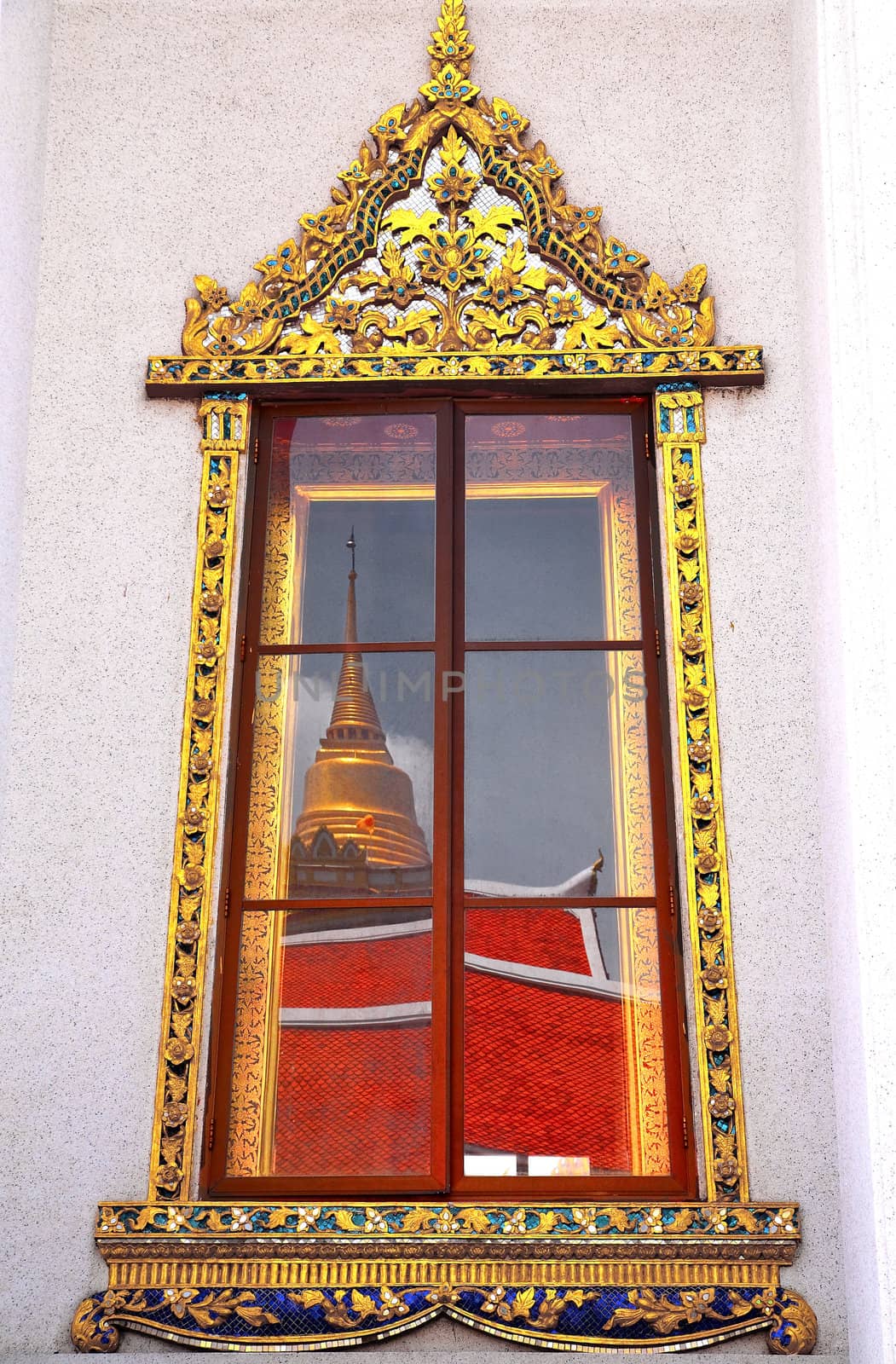 Golden Mount and Wat Saket,Thailand