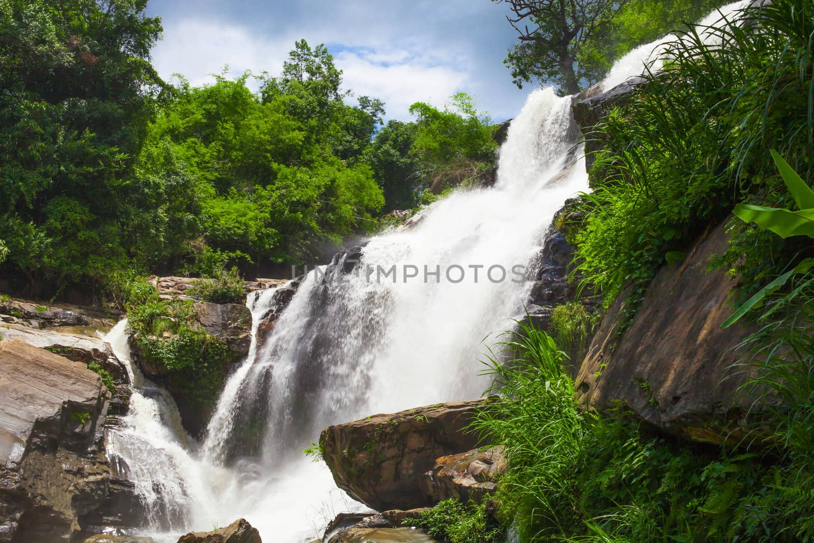 Mae Klang waterfall, Doi Inthanon national park, Chiang Mai, Thailand.