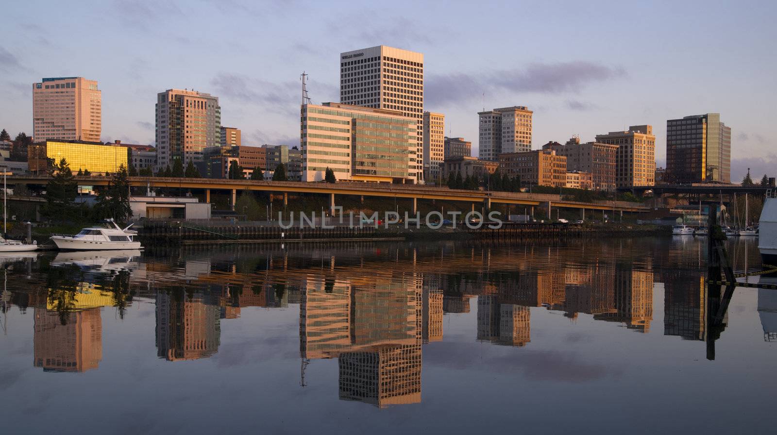 Buildings Viaduct Infrastructure Thea Foss Waterway Tacoma by ChrisBoswell