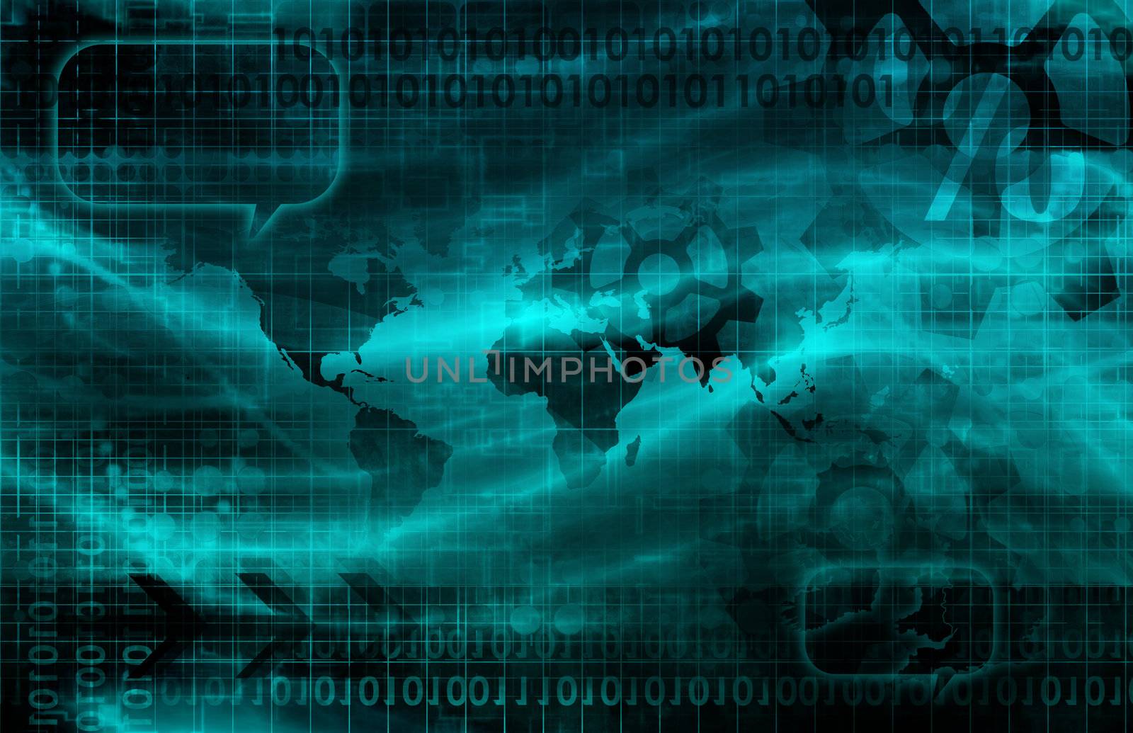 Technology Visual Concept of a Corporate Business