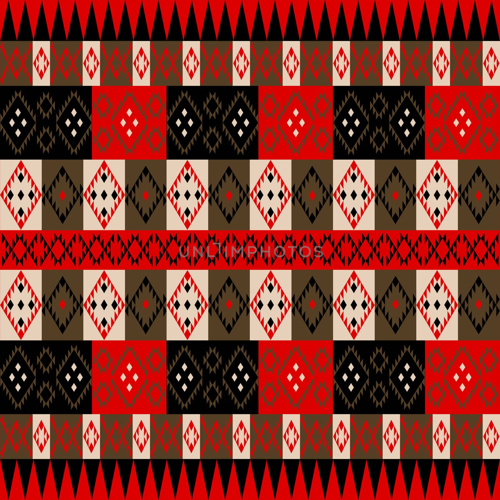 Ethnic red texture