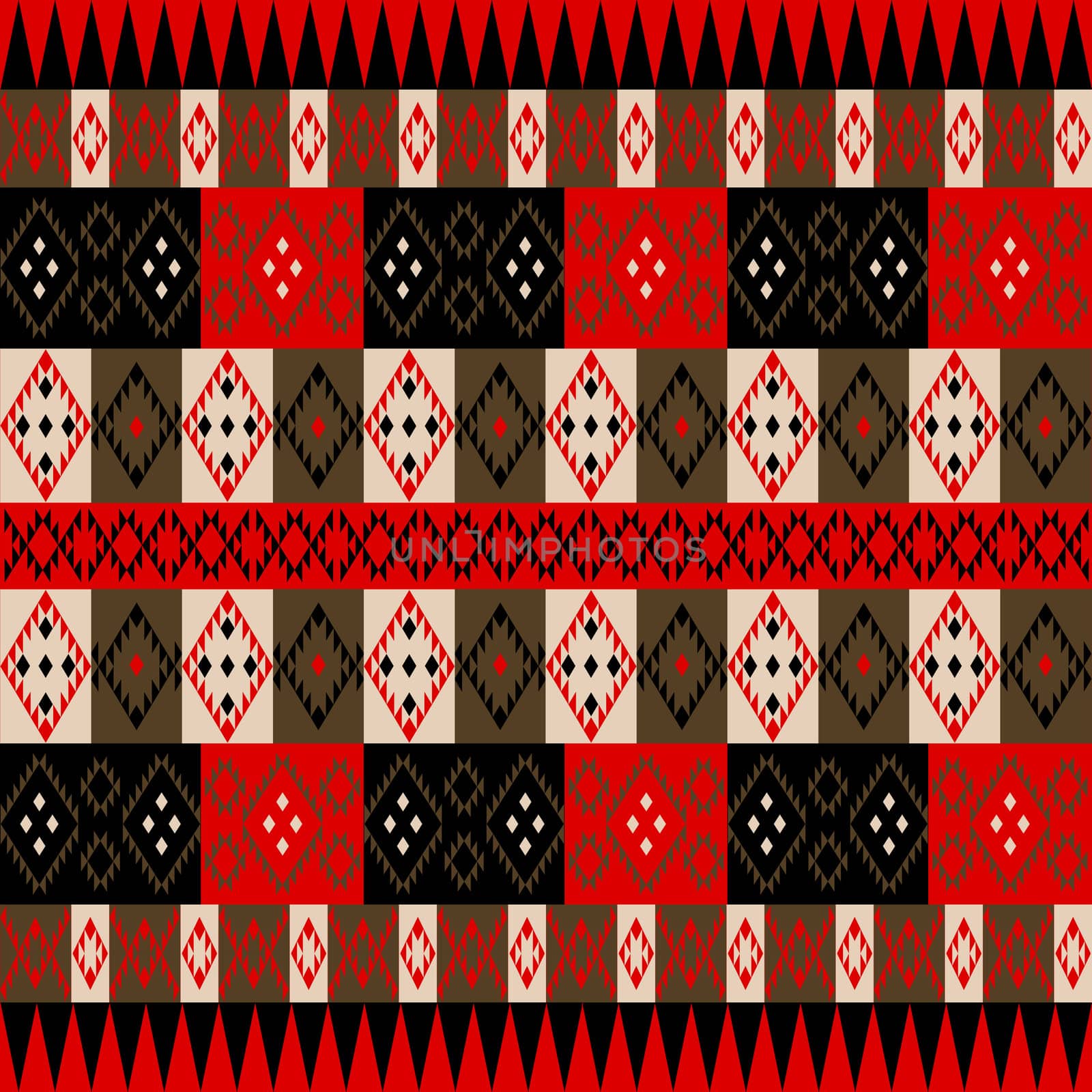 Ethnic red texture