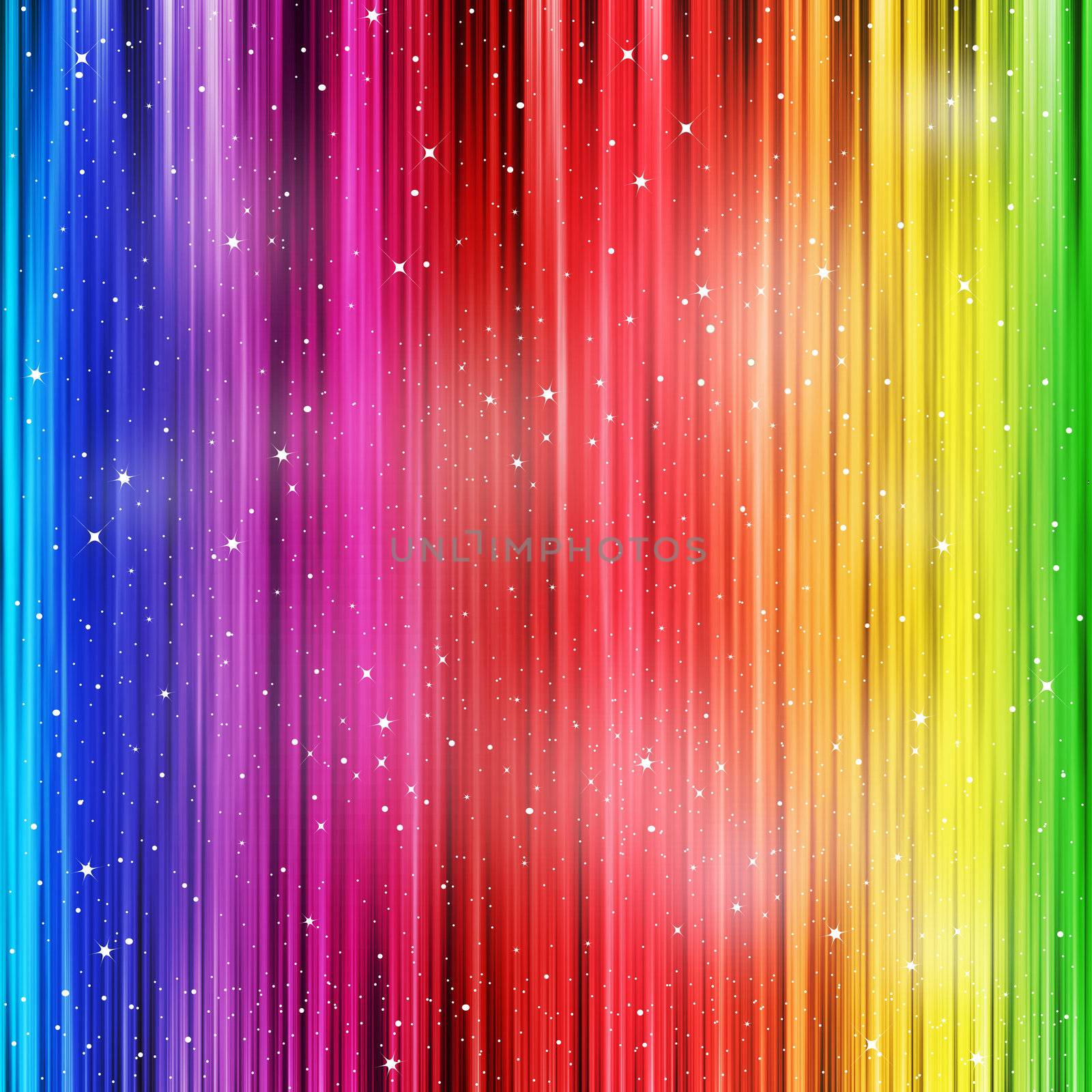 Colored striped background with stardust by hibrida13