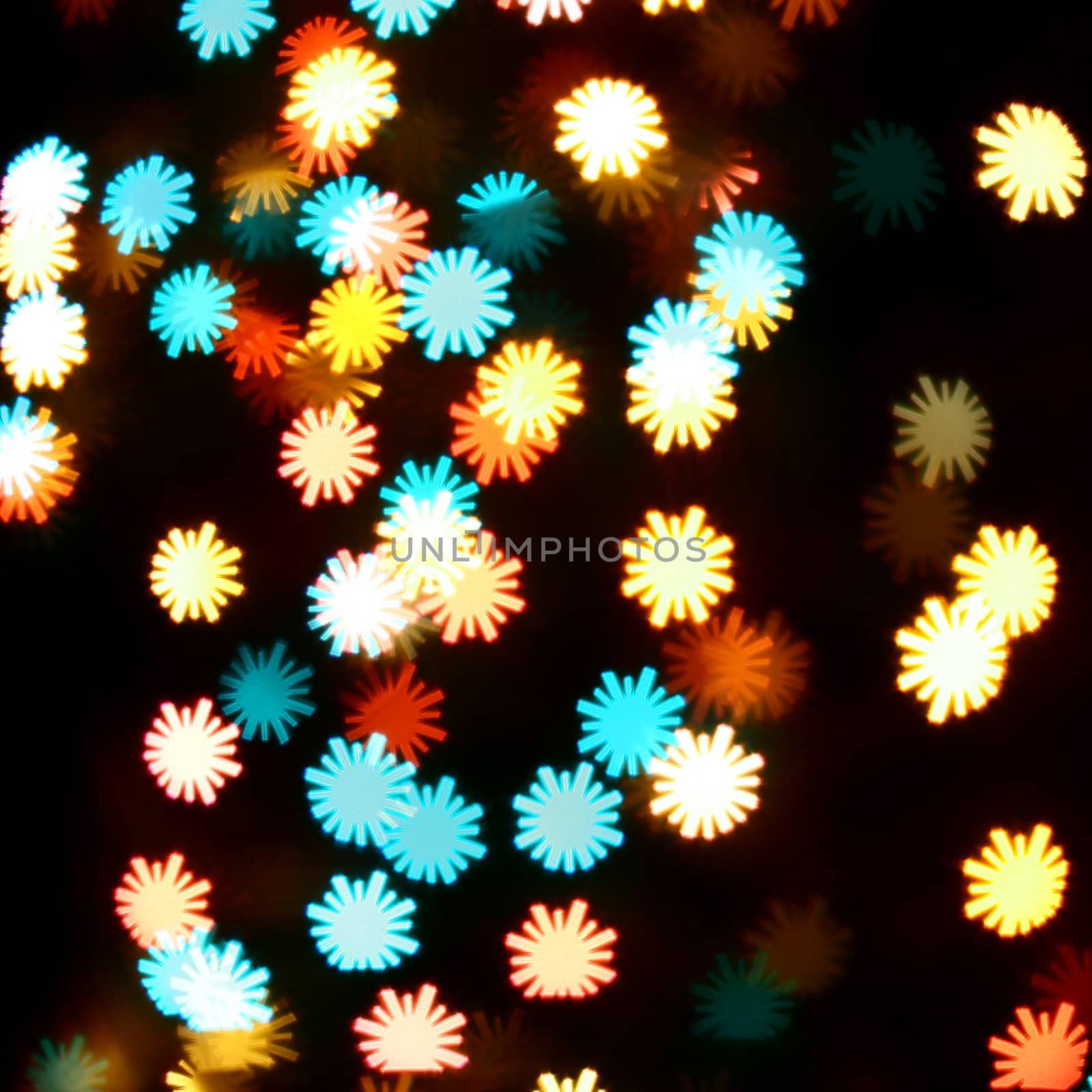 abstract disco  colored stars motion background