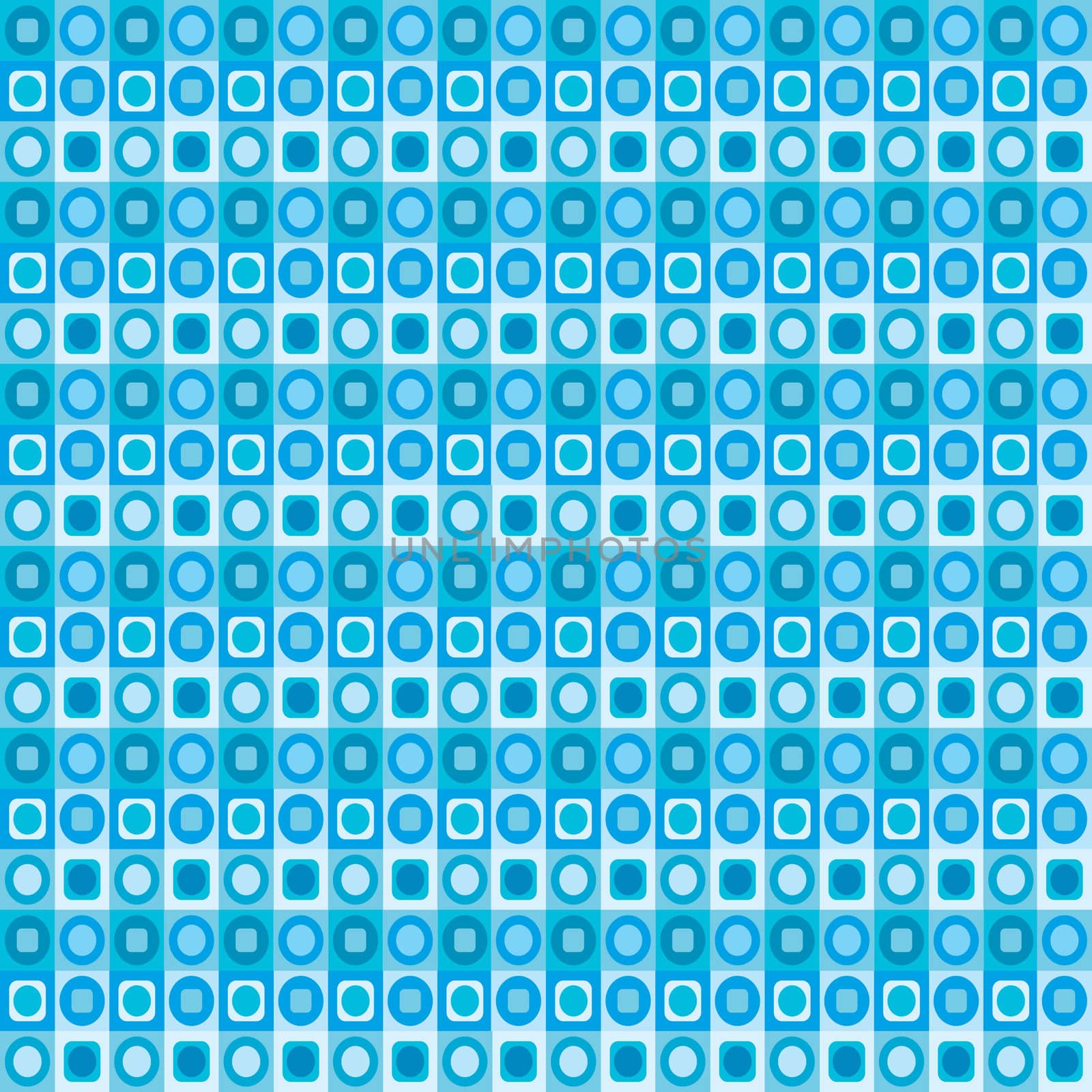 Geometrical blue seamless pattern by hibrida13