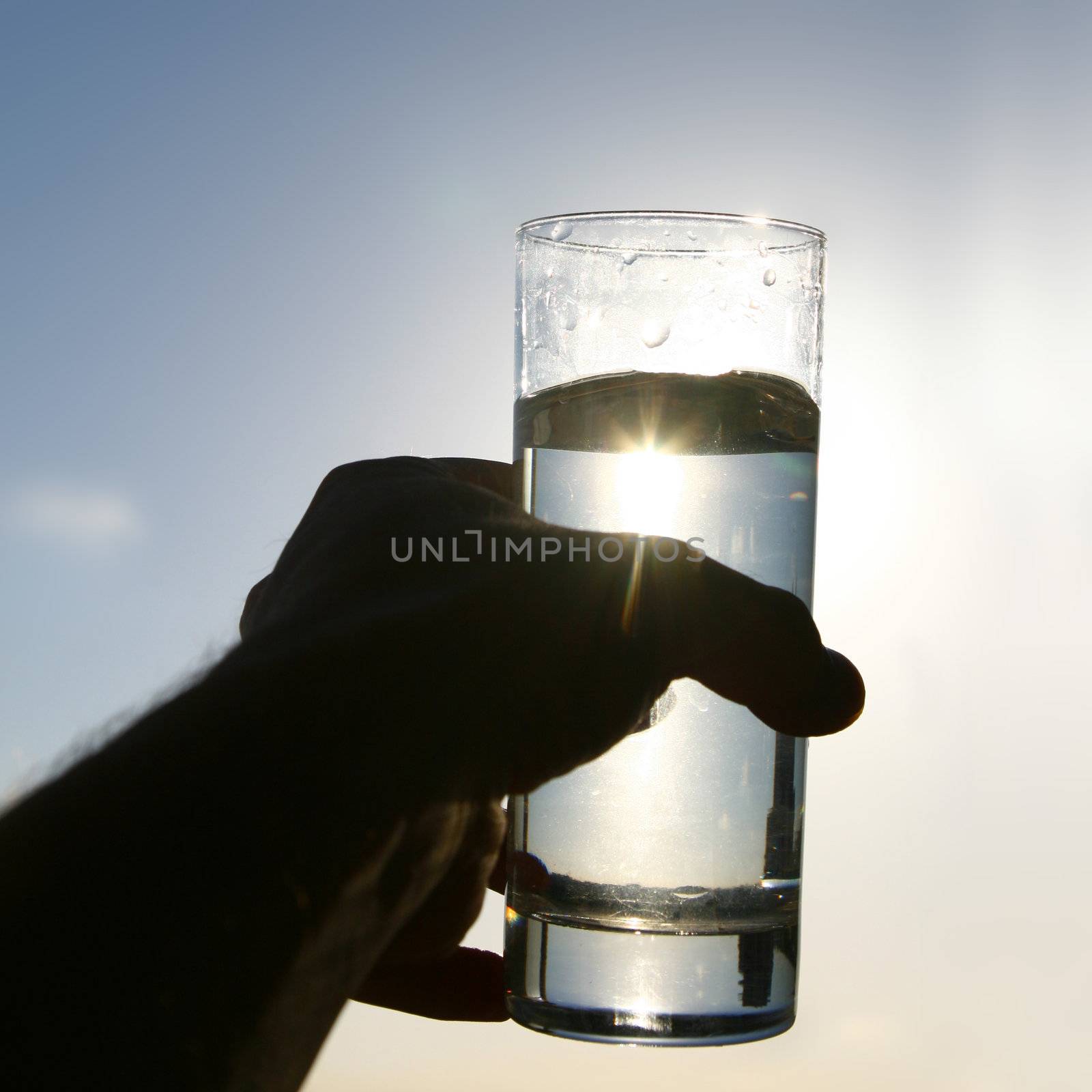cold morning drink in glass