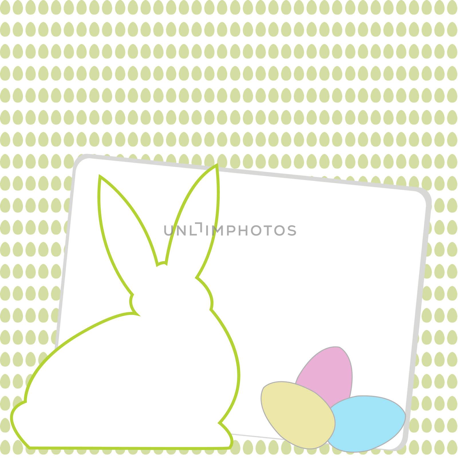 Happy Easter card with room for text