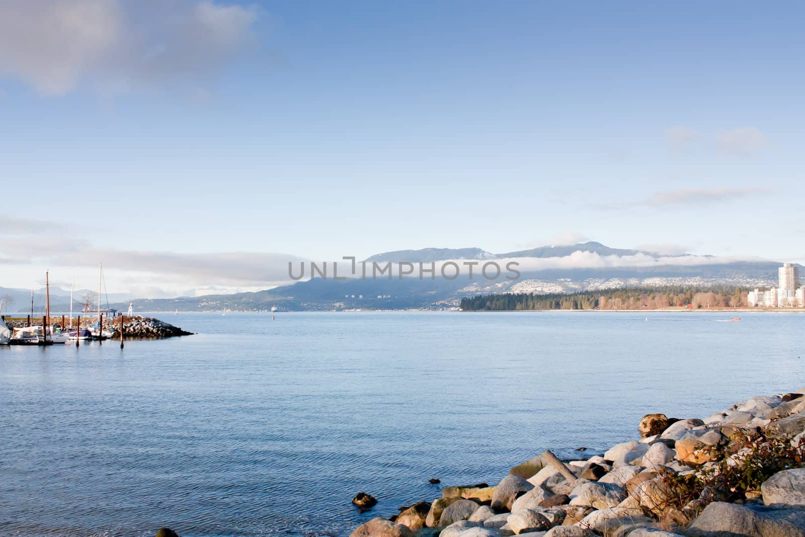 Canada. Vancouver. Photo of Down Town center.