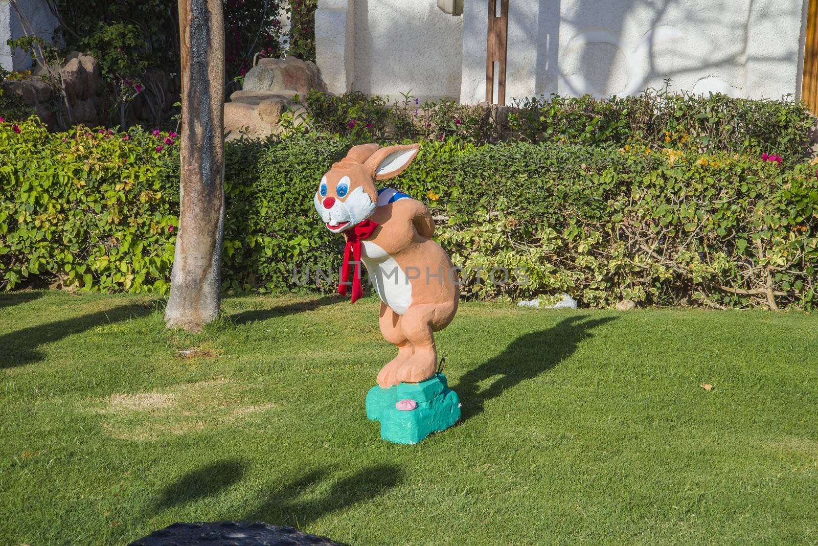 The picture is shot in a children park in Sharm el Sheik, Egypt, April 2013.