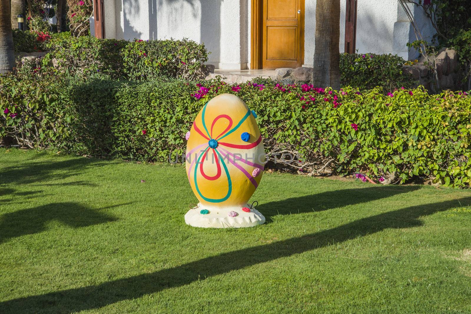 The picture is shot in a children park in Sharm el Sheik, Egypt, April 2013.