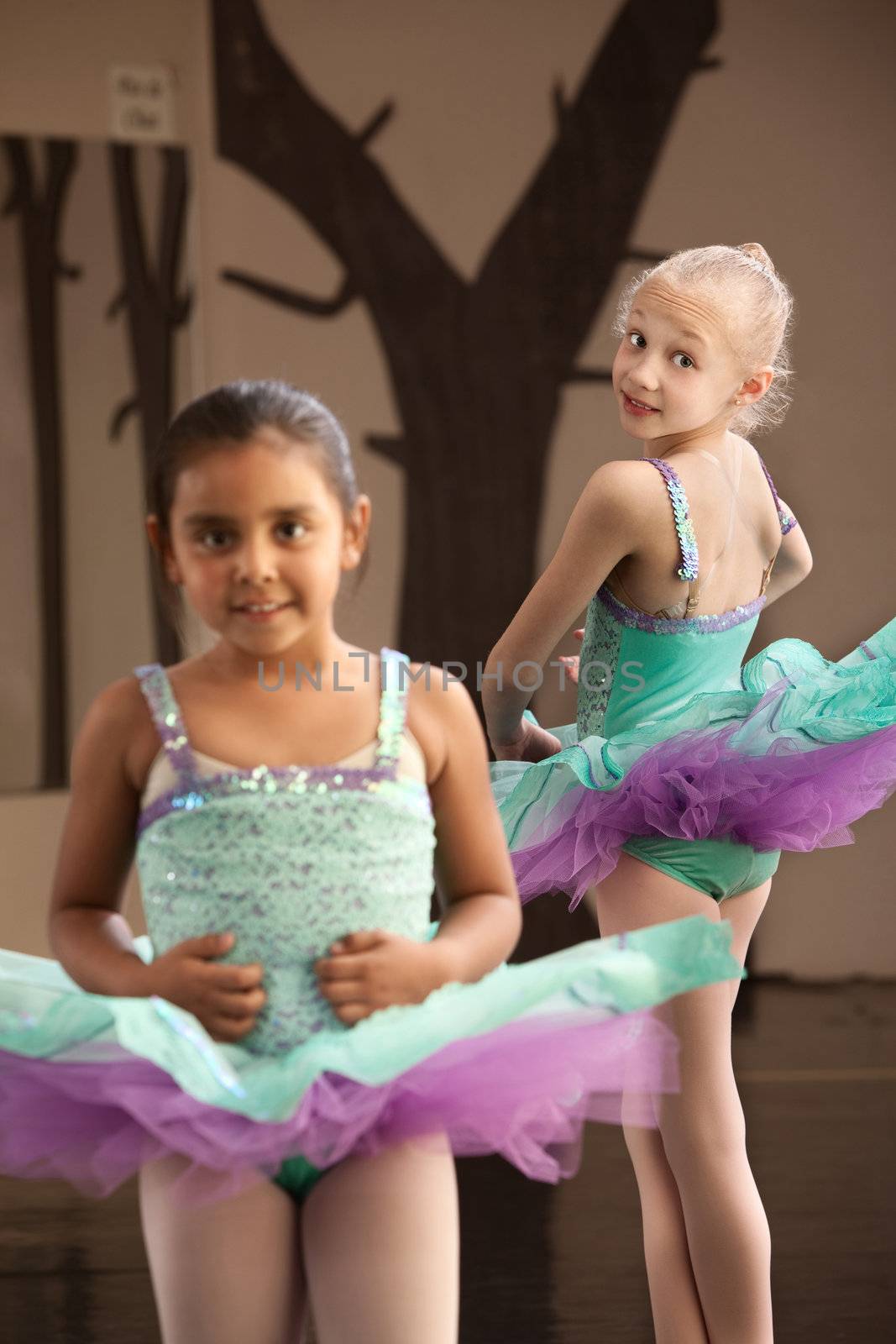 Childrens Ballet Practice by Creatista