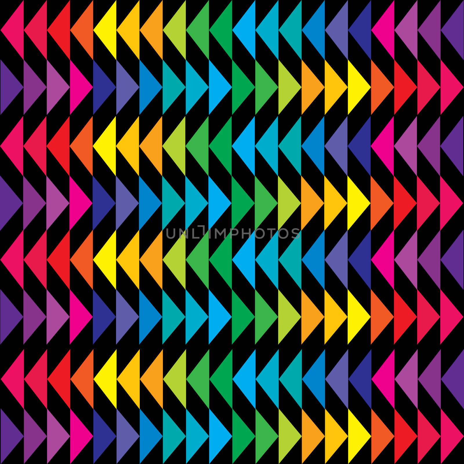 Colored triangle background in bright tones by hibrida13