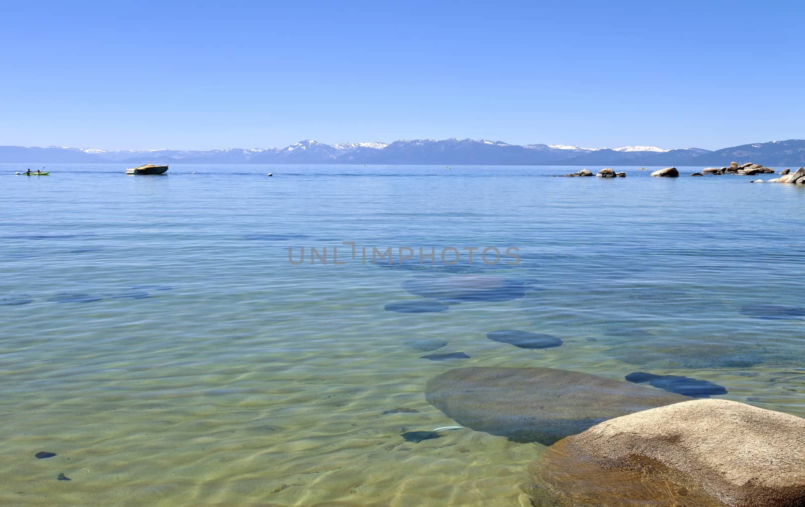 Lake Tahoe scenic beauty, California.