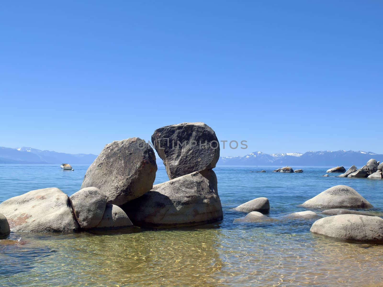 Visiting lake Tahoe in California and Nevada states.