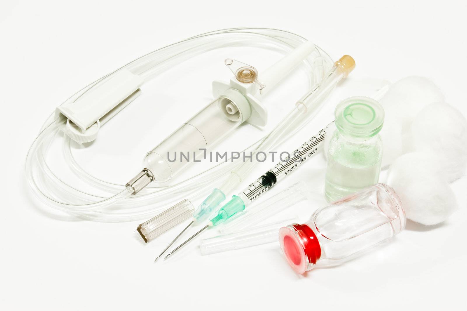 equipment and tool for injection in the cure