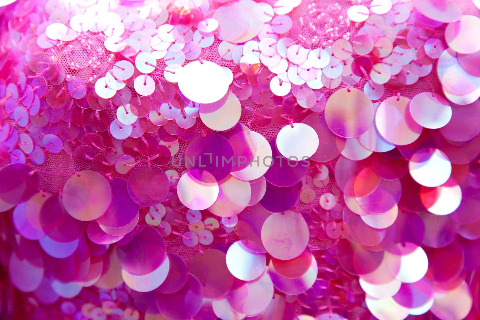 Pink sequins pattern texture fashion background