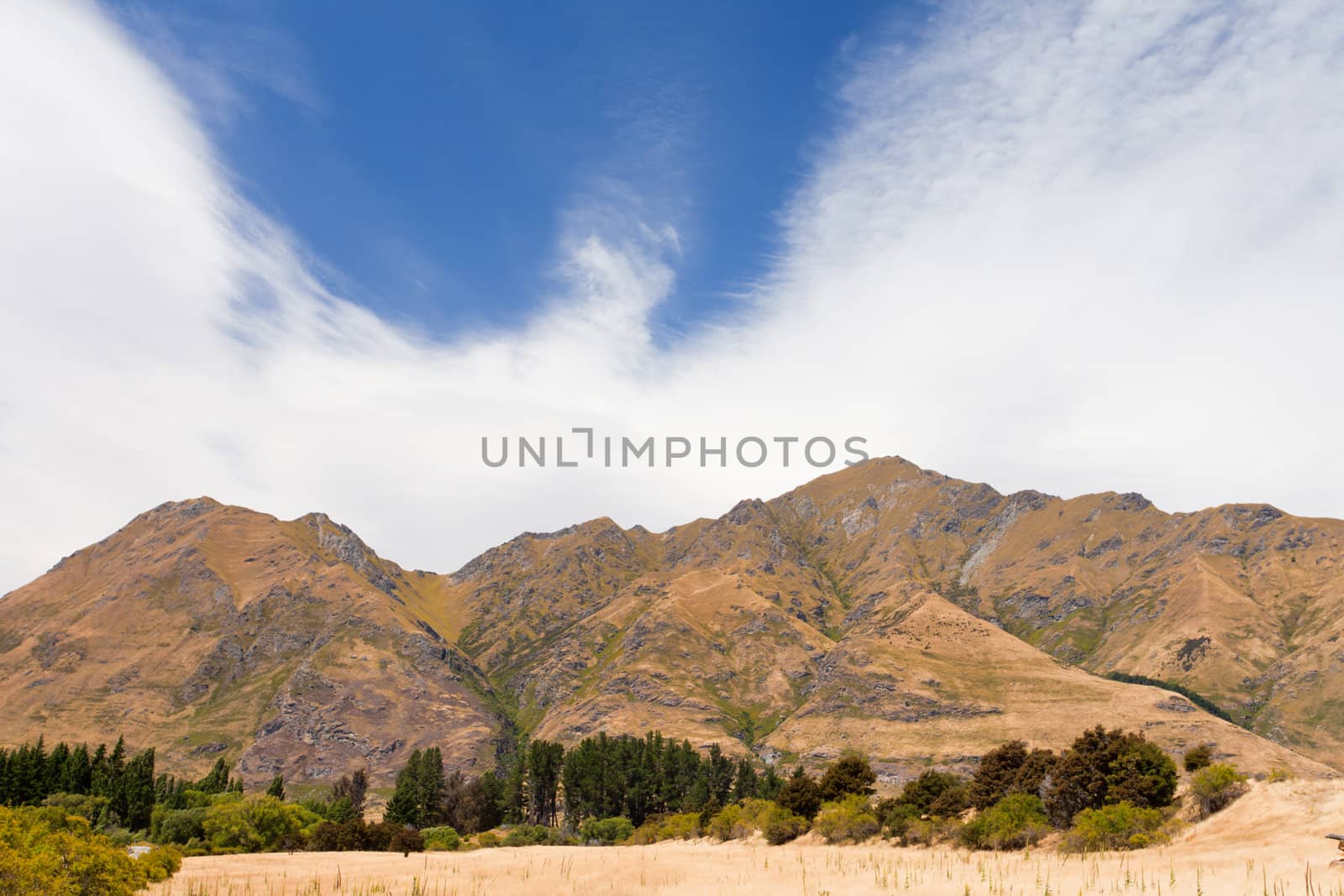 Beautiful Roys Peak near Wanaka, Southern Alps, New Zealand