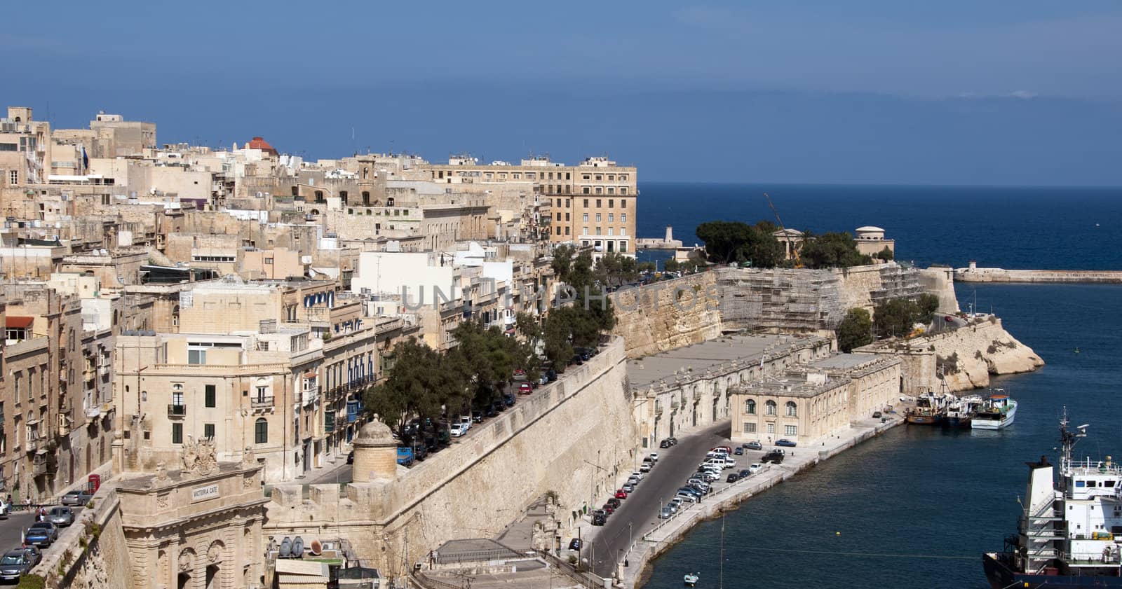 Valetta the capital of the island Malta