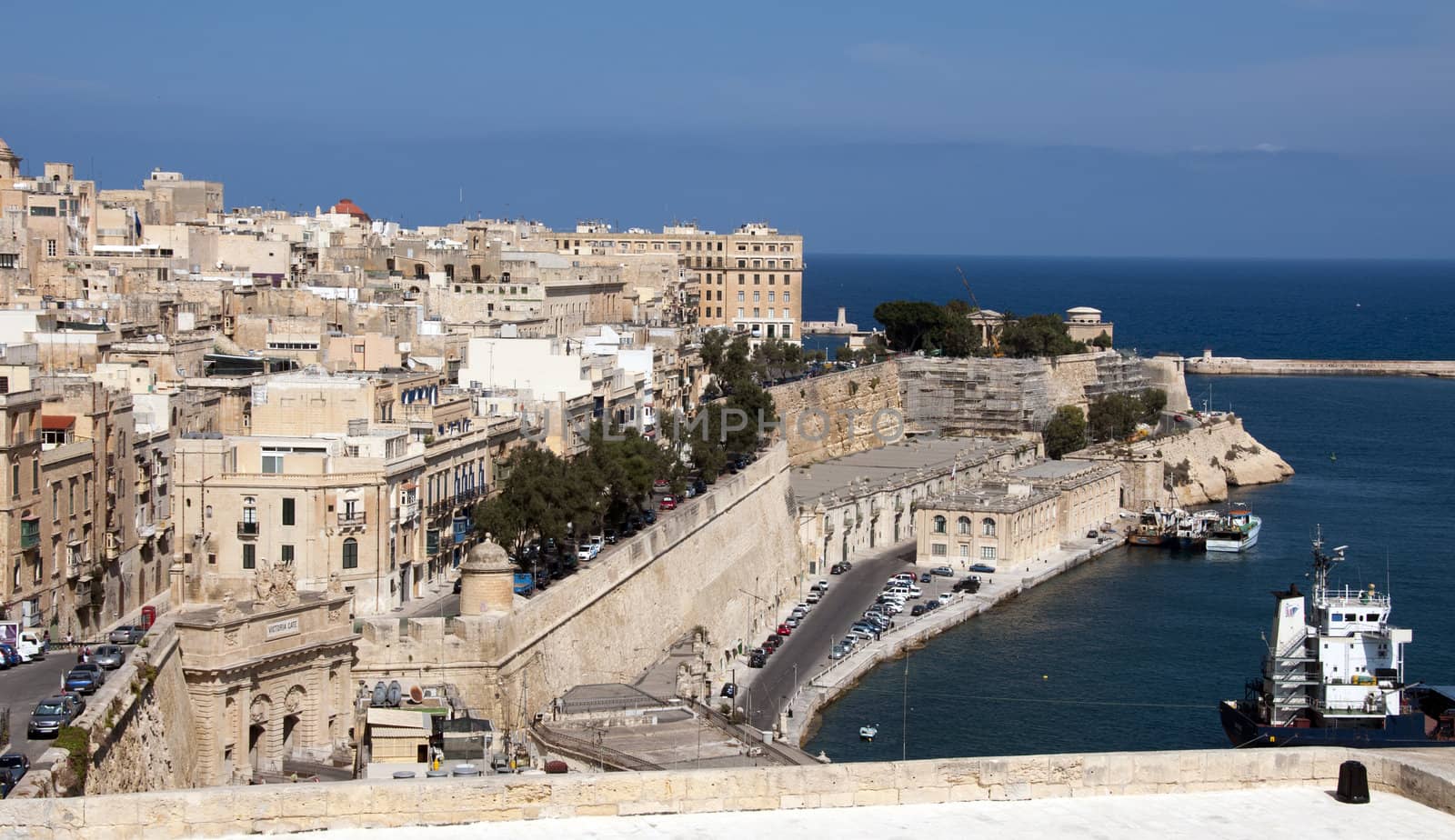 Valetta the capital of the island Malta