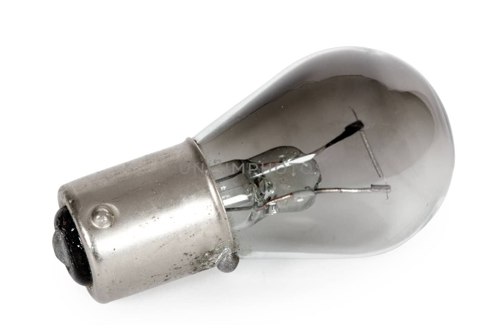 Light bulb, isolated on a white background