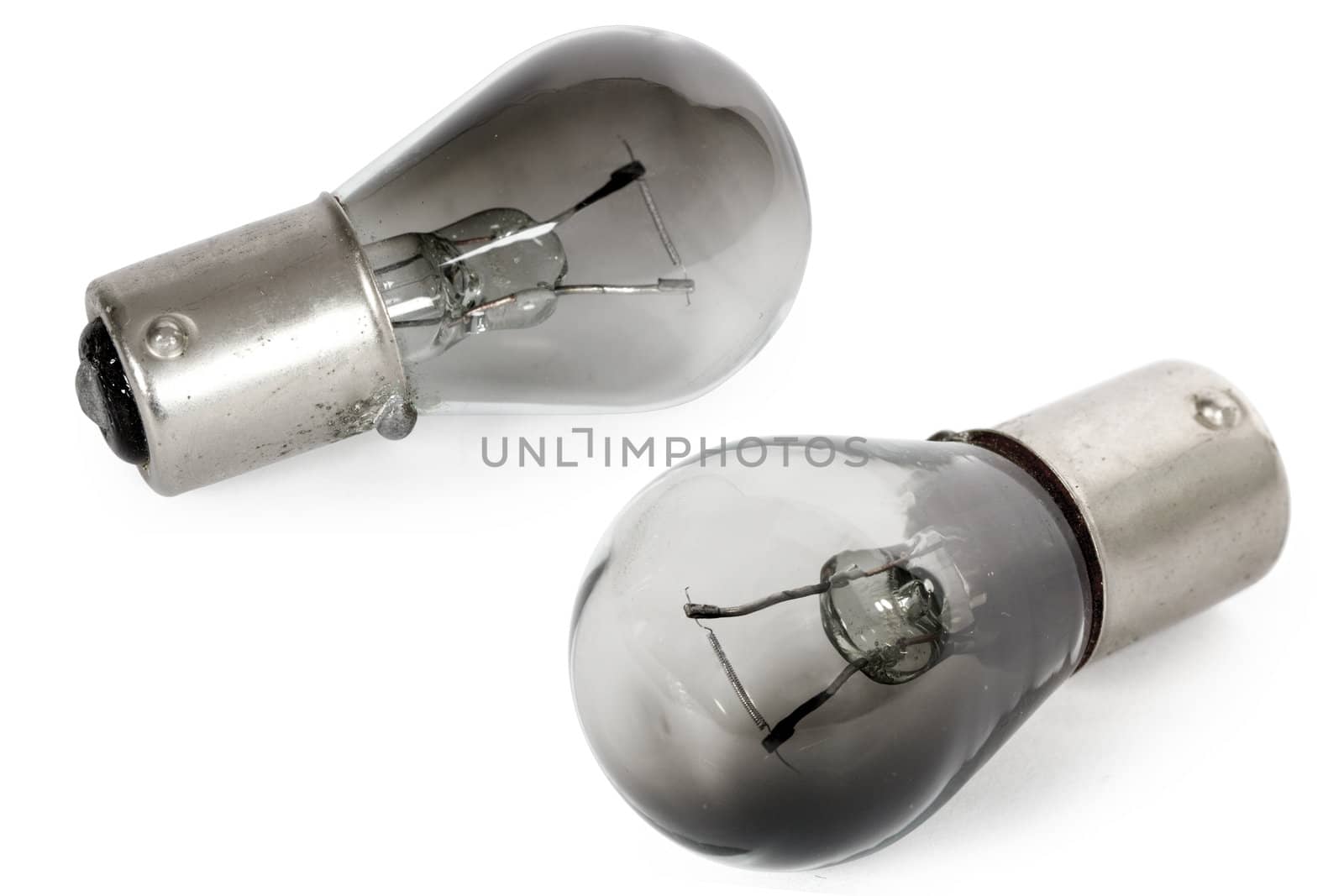 Light bulbs, isolated on a white background