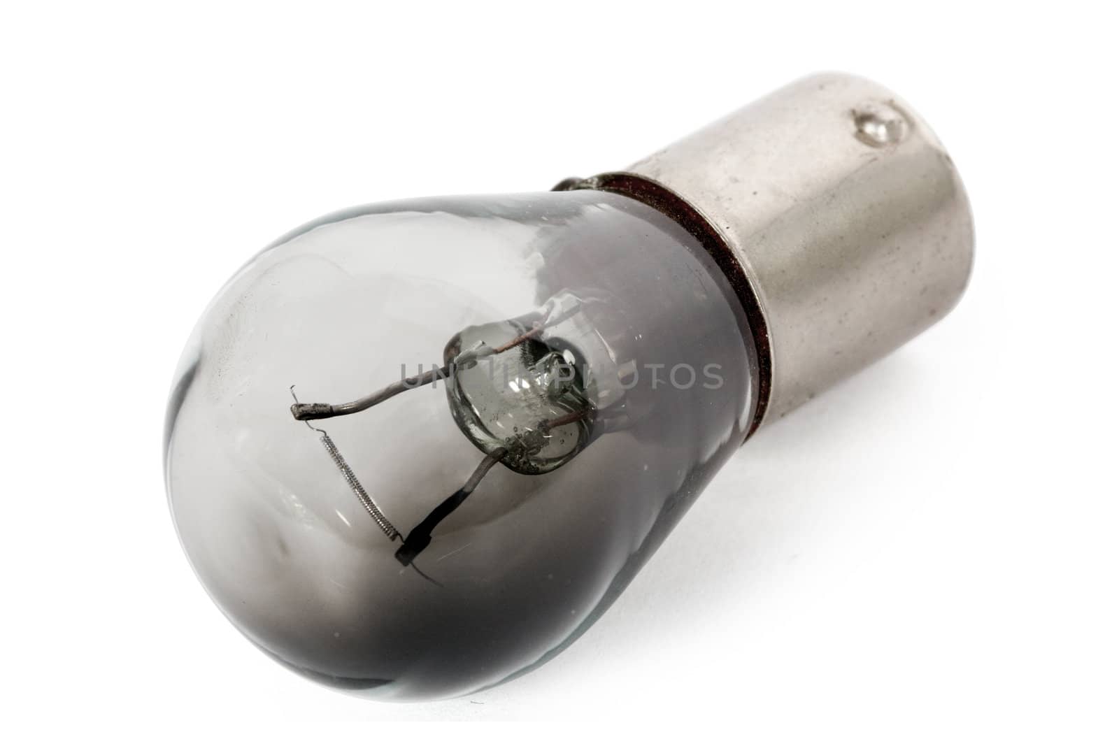 Light bulb, isolated on a white background