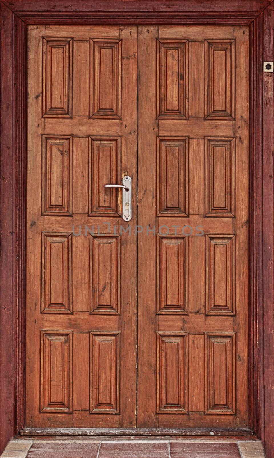 Old wood door by pzaxe