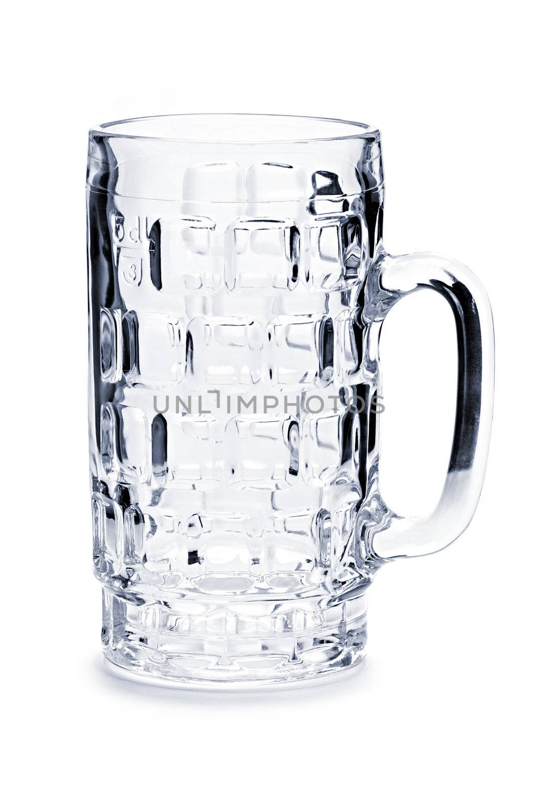 Empty beer mug by elenathewise