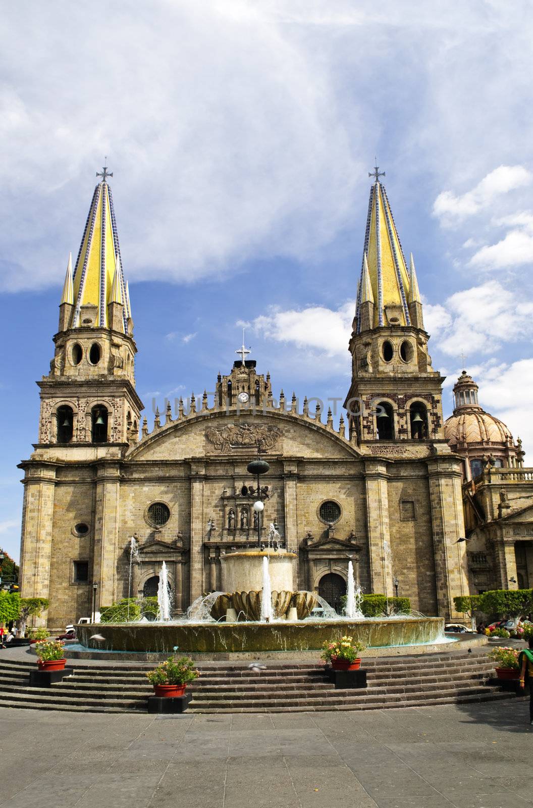 Guadalajara Cathedral in Jalisco, Mexico by elenathewise