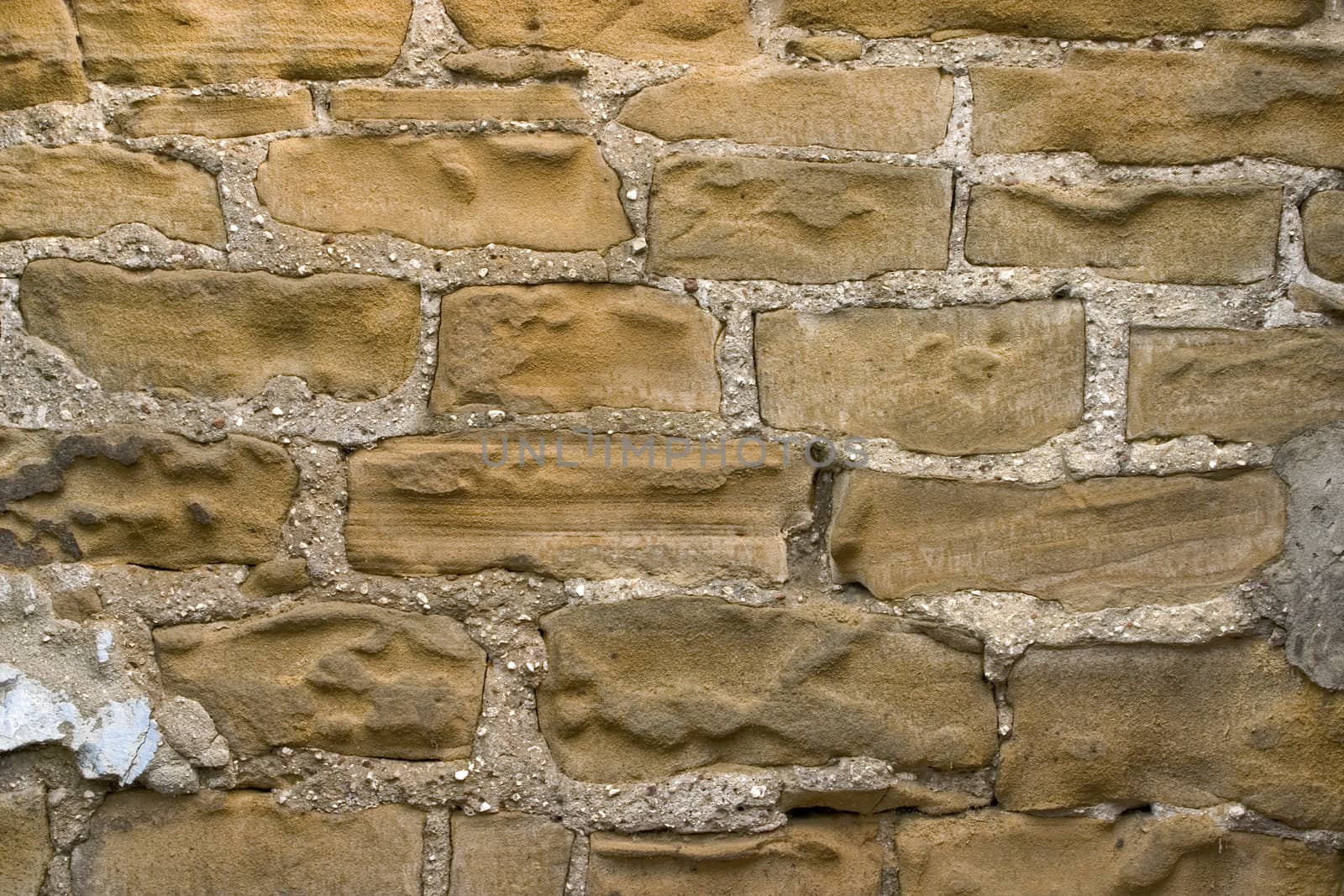 Wall from a grey stone.