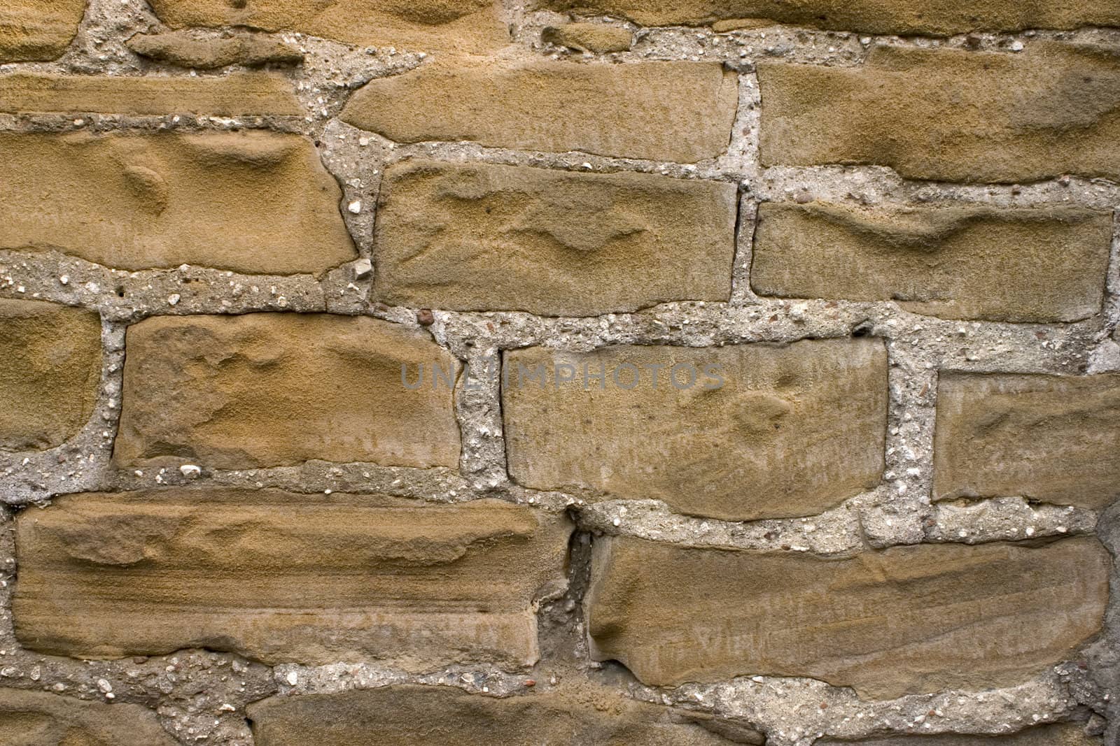 Wall from a grey stone.