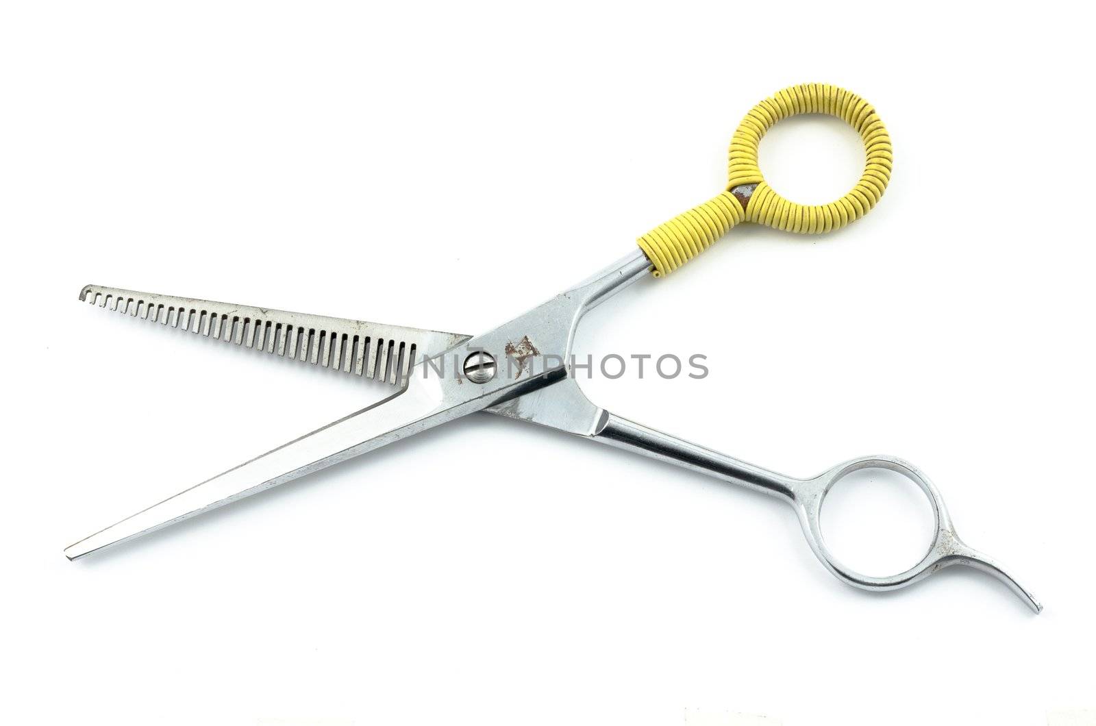 old barber scissors
