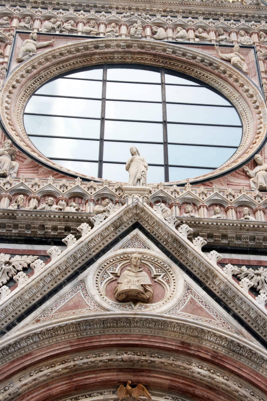 Details from Duomo in Siena, Italy