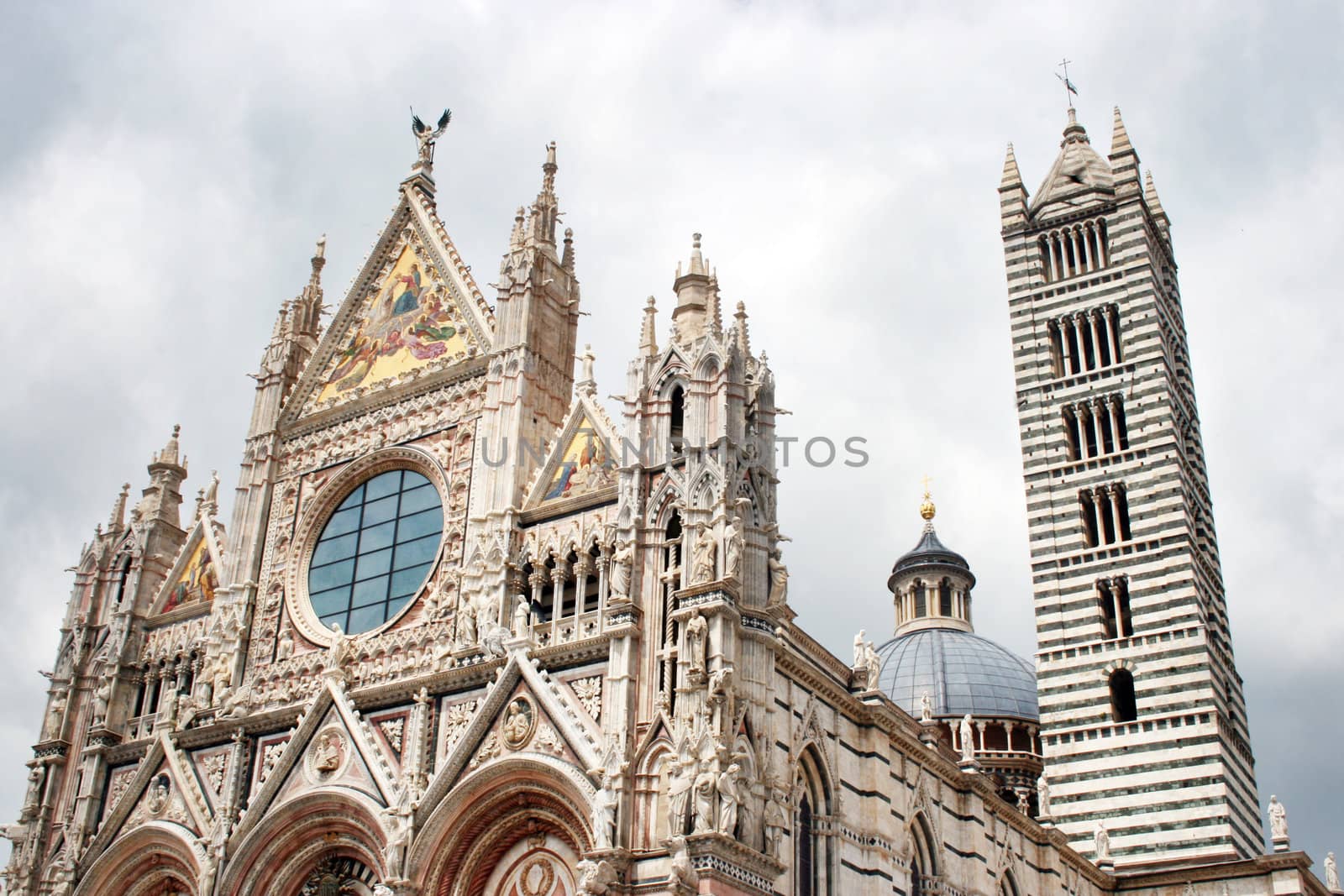 Details from Duomo in Siena, Italy