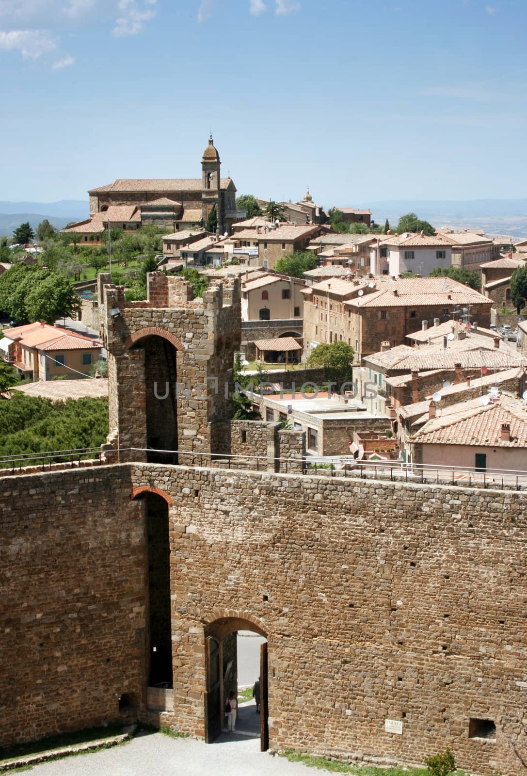 Detail from Montalcino, Tuscany, Italy