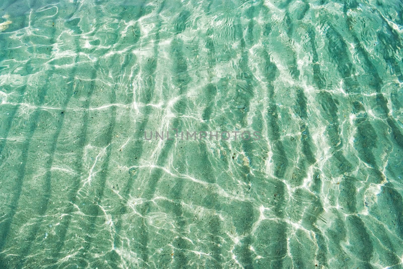 Transparent water of Mediterranean sea, Sardinia, Italy