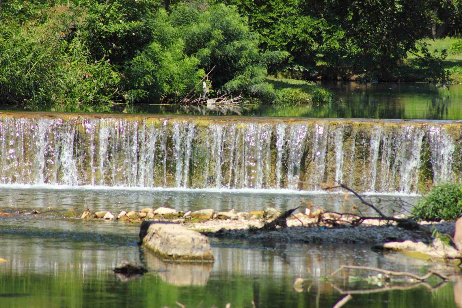 Peaceful Waterfall by abhbah05