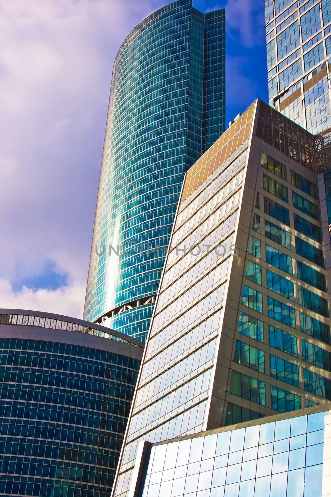 Skyscrapers of the International Business Centre, Moscow