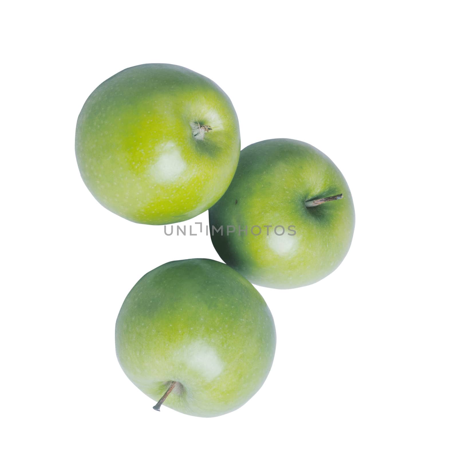 Green apples by Baltus