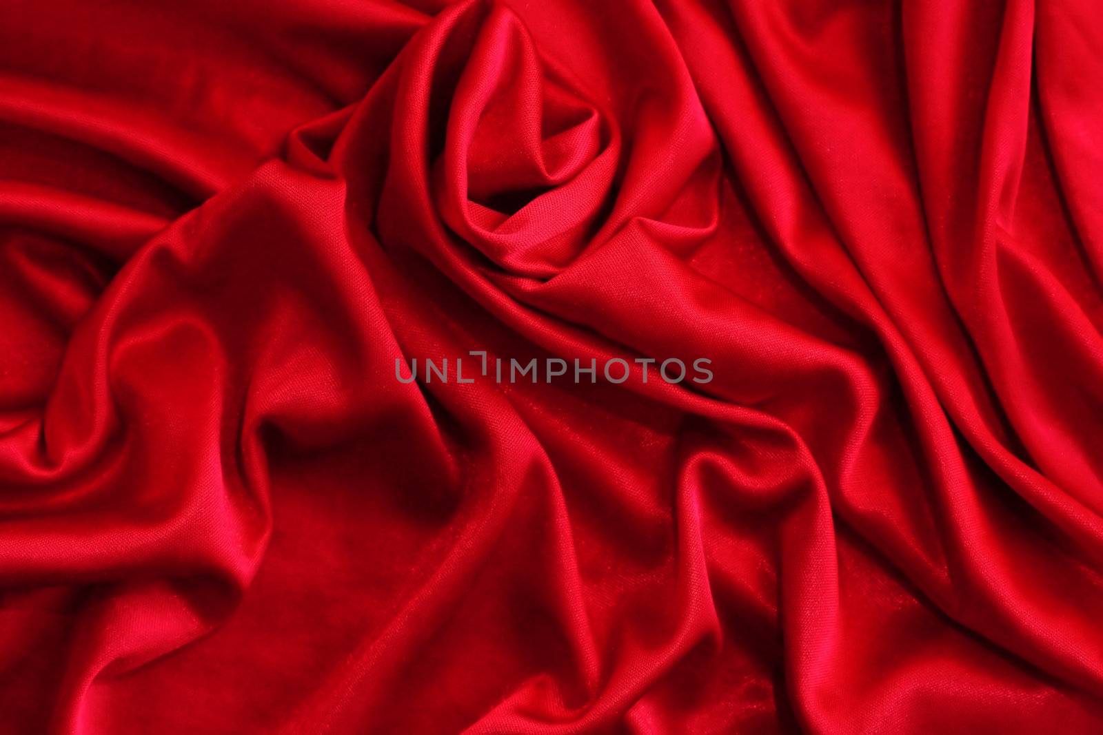 Luxurious deep satin/silk folded fabric, useful for backgrounds