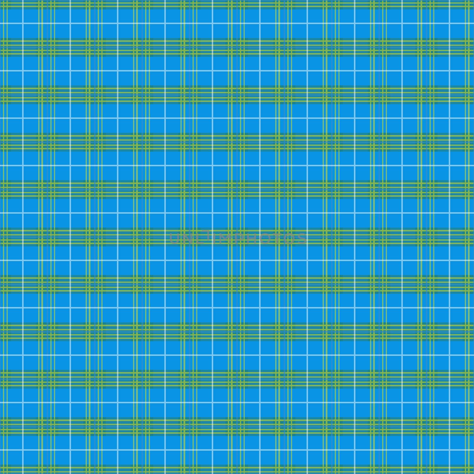 blue plaid pattern as background