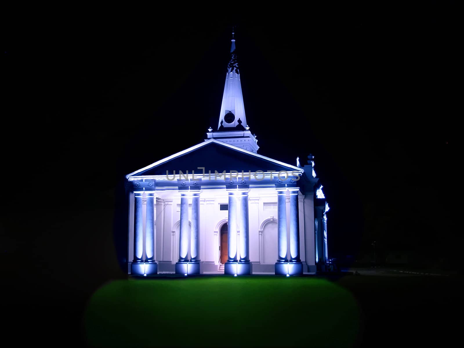 St. George's Church at night. by GNNick