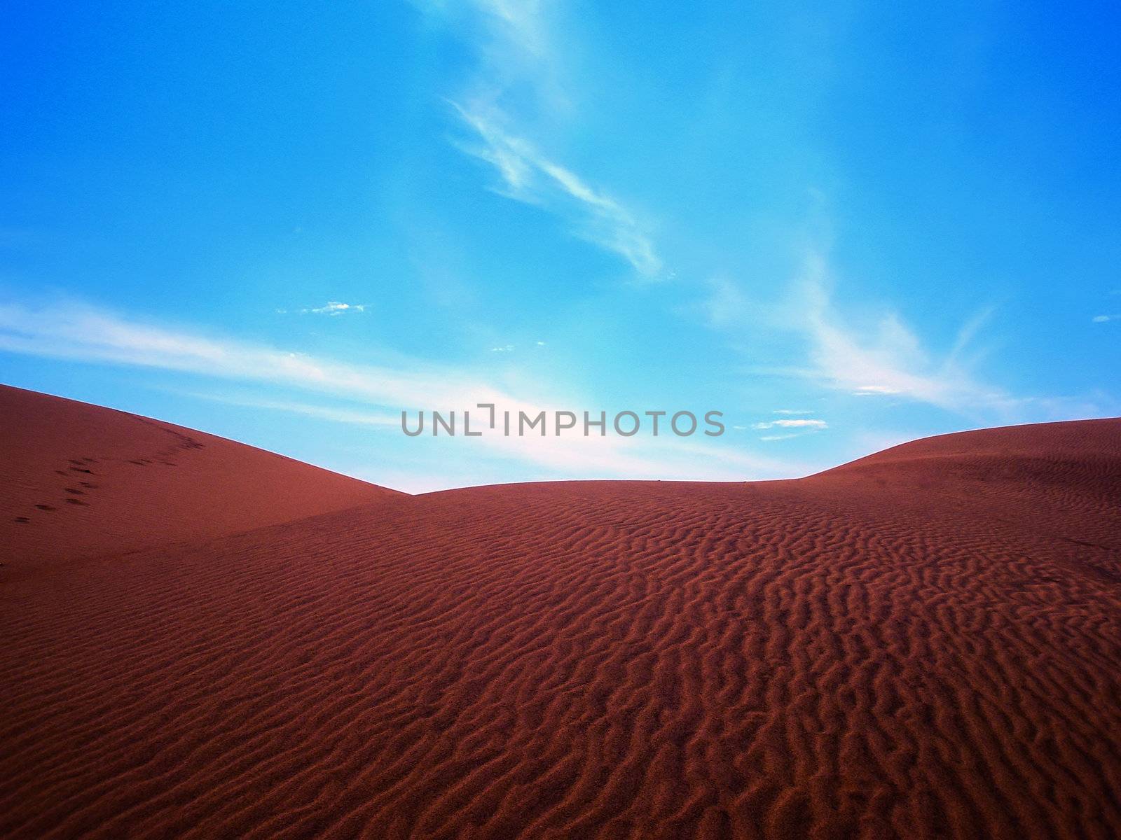 Red Sand Dunes in Mui Ne, Vietnam by GNNick
