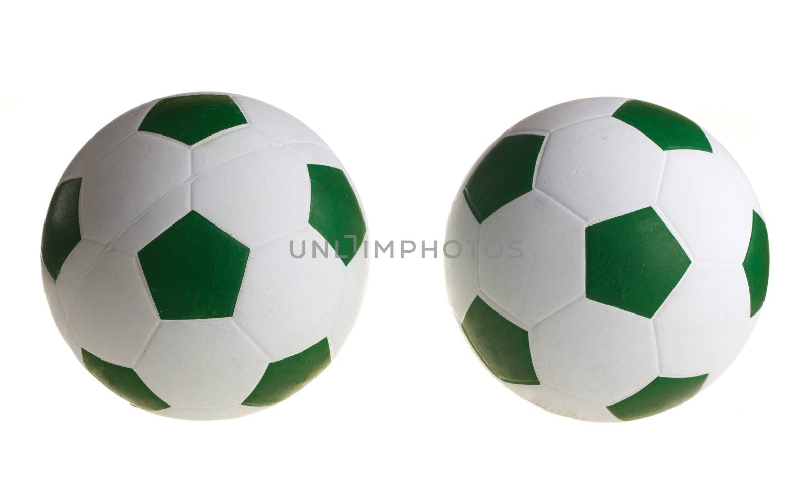 Football. Isolated on white background.