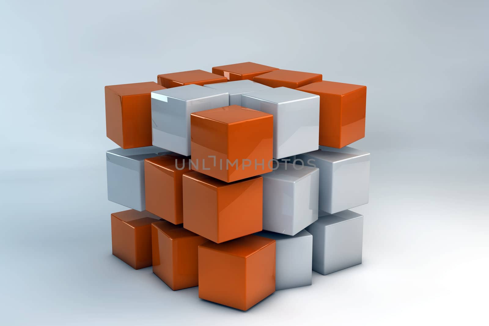 3D Box of cubes by ailani_graphics