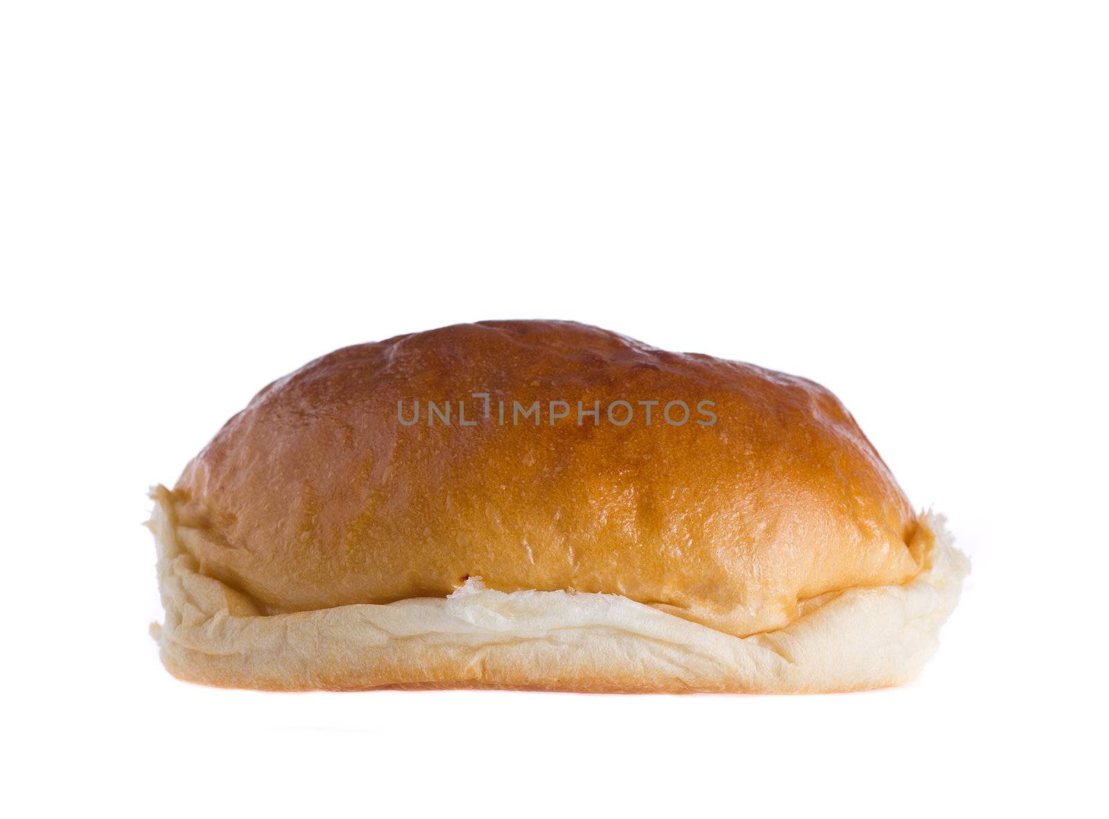 round buns isolated on white background